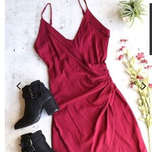 Free People wrap bodycon